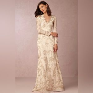 Needle & Thread Cosima Beaded Dress- sz 8